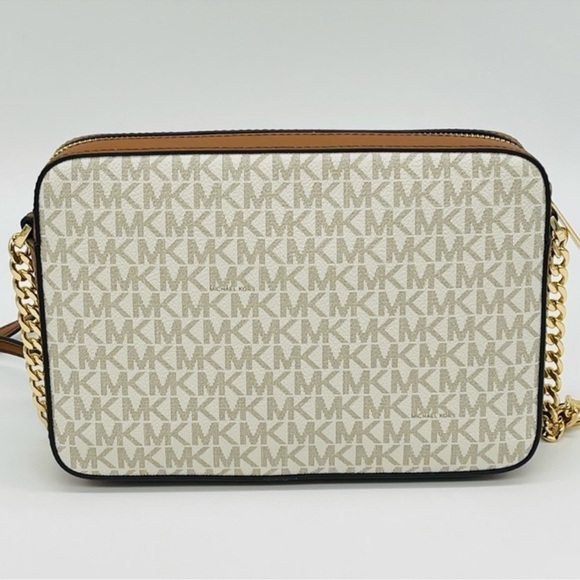 Michael Kors Large EW Crossbody Bag Vanilla - Picture 4 of 10